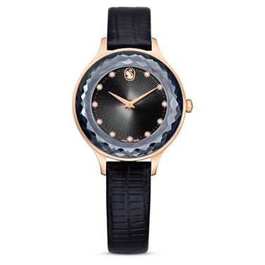 Swarovski Nova Chrono Uhr, Schweizer Produktion, Metallarmband, Goldfarben, Champagne-vergoldetes Finish im Sale